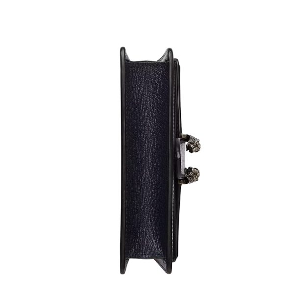 Gucci Ultra Mini Beige/Blue Jacquard Canvas Shoulder Bag - Image 7