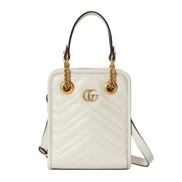 Gucci Mini Leather Handbag - Image 2