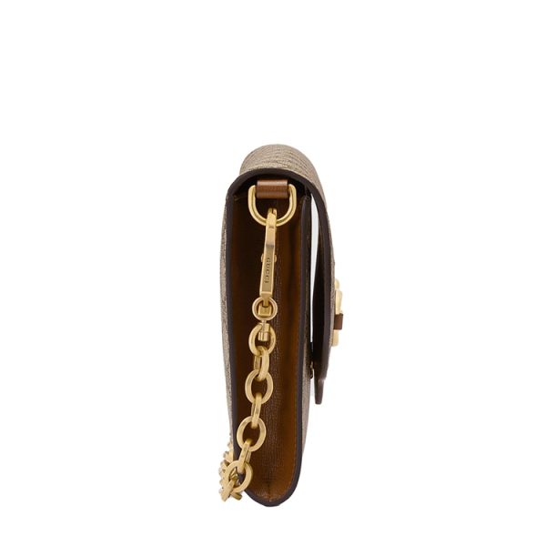 Gucci small canvas/leather handbag - Image 7