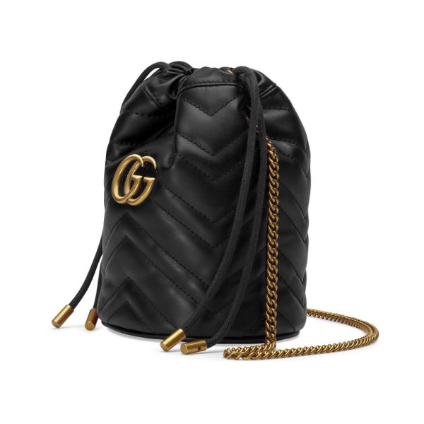 Gucci mini calf leather bucket bag (2 colors available) - Image 7