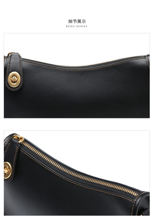 Coach cowhide shoulder bag - Image 6