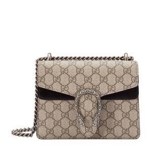 Gucci canvas shoulder bag