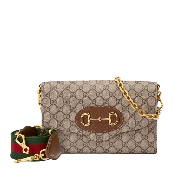 Gucci small canvas/leather handbag - Image 8