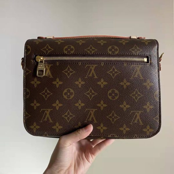 LV vintage canvas METIS handbag, messenger crossbody bag - Image 7