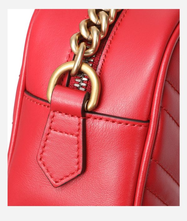 Gucci small cowhide classic double G chain bag - Image 8