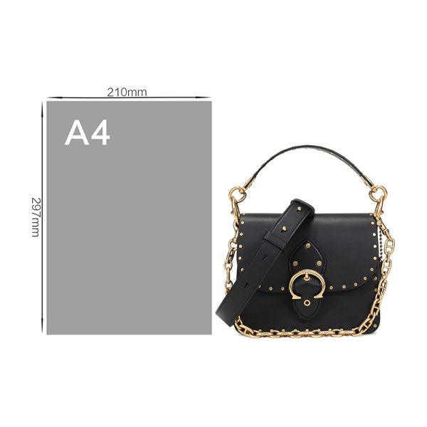 Coach Small Leather Handheld Shoulder Bag - Image 8