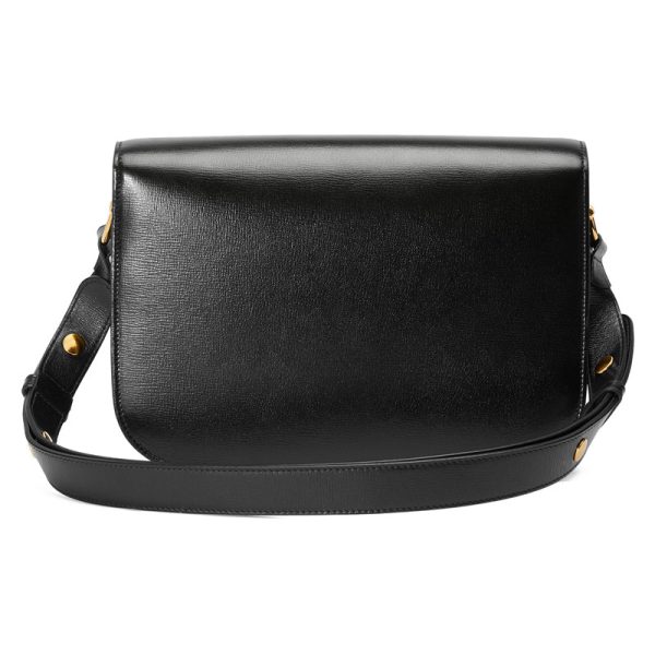 Gucci small calf leather flip shoulder bag (3 colors available) - Image 9